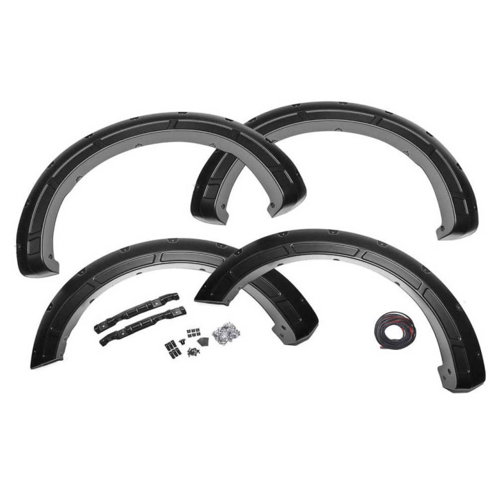 Front and Rear Fender Flares, Rough Country Defender Pocket, Ford F-150 2015 - 2020 - EDK.ro