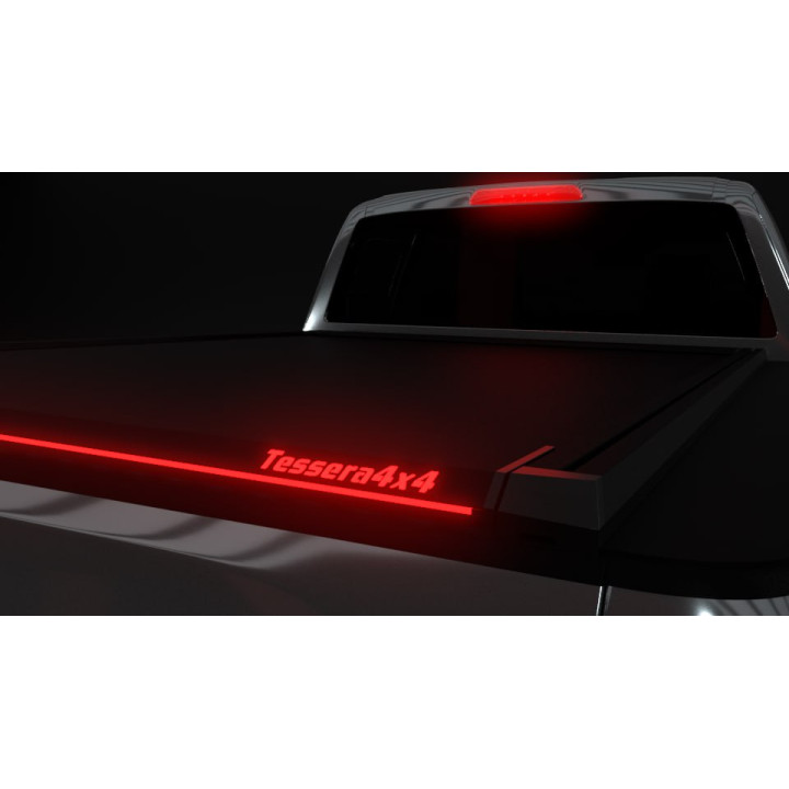 Spring Assisted Roll Top Tonneau Bed Cover, Tessera 4x4 Roll+, Isuzu D-Max Extra Cab 2021 - Present - EDK.ro