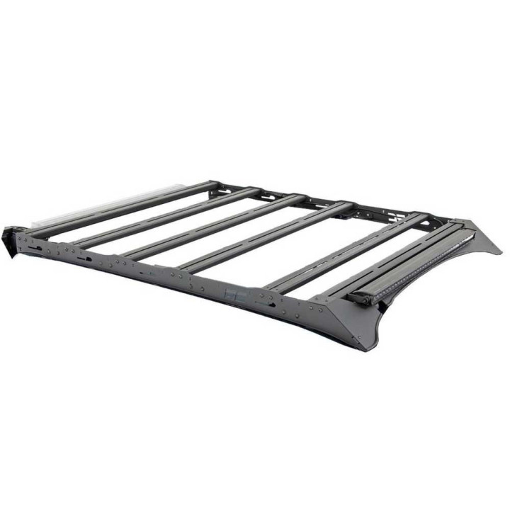 Roof Rack System with Front LED Light Bar 40 Inch, Rough Country, Ford F-150 2015 - 2020 - EDK.ro