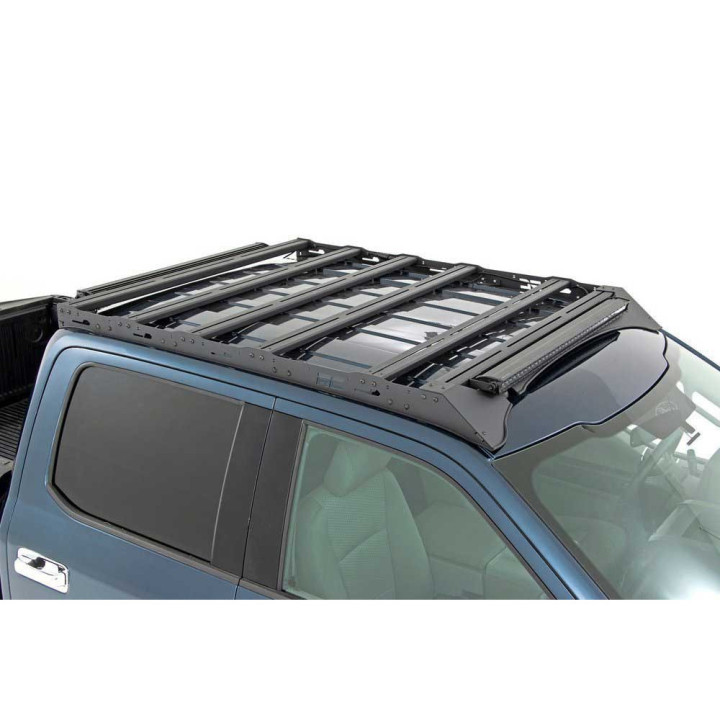 Sistem de Portbagaj de Plafon cu Bară LED Frontală de 40 Inch, Rough Country, Ford F-150 2015 - 2020 - EDK.ro