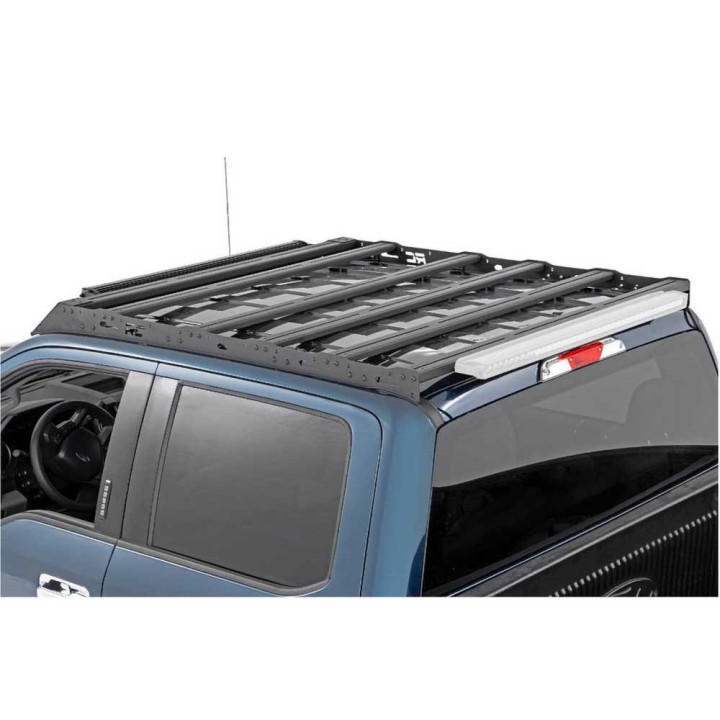 Sistem de Portbagaj de Plafon cu Bară LED Frontală de 40 Inch, Rough Country, Ford F-150 2015 - 2020 - EDK.ro