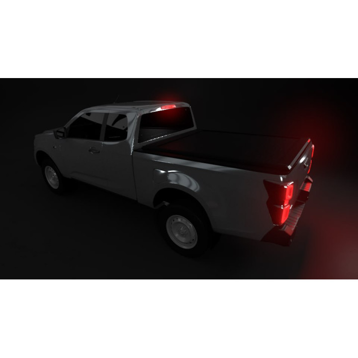 Spring Assisted Roll Top Tonneau Bed Cover, Tessera 4x4 Roll+, Isuzu D-Max Extra Cab 2021 - Present - EDK.ro