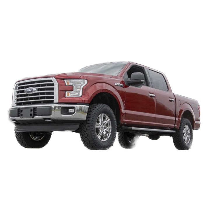 Front Coilover Struts, Rough Country N3 Premium 2WD Lift 2 Inch, Ford F-150 2015 - Present - EDK.ro