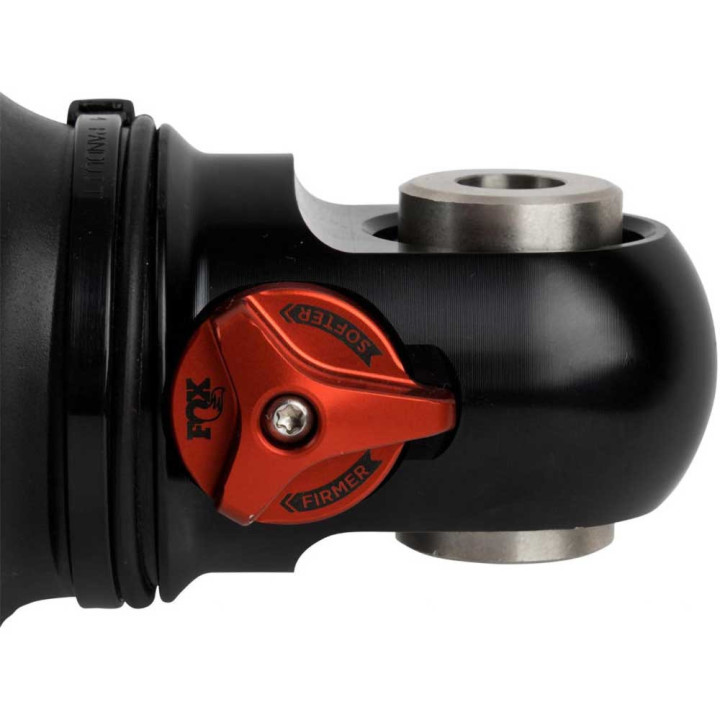 Rear Nitro Shock Absorber, FOX Factory Race 3.0 Reservoir Internal Bypass Piggyback Live Valve Lift 0-1 Inch, Ford F-150 2017 - 
