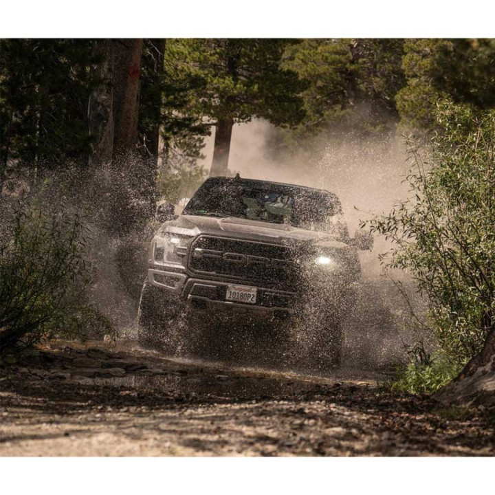 Amortizor Spate Nitro, FOX Factory Race 3.0 Rezervor Internal Bypass Piggyback Live Valve Lift 0-1 Inch, Ford F-150 2017 - 2020 