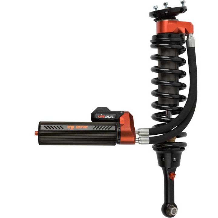 Amortizor Față Nitro Reglabil cu Rezervor, FOX Factory Race 3.0 Rezervor Reglabil Internal Bypass Live Valve Lift 0-2 Inch, Ford