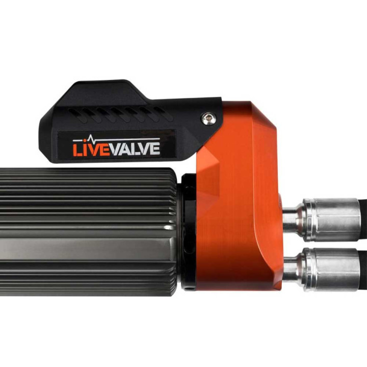 Amortizor Față Nitro Reglabil cu Rezervor, FOX Factory Race 3.0 Rezervor Reglabil Internal Bypass Live Valve Lift 0-2 Inch, Ford