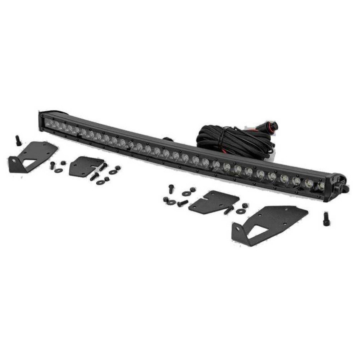 EC Approved LED Projector Integration Kit for Grille, Rough Country LED hidden grille kit 30" Black Series, Ford F-150 Raptor 20