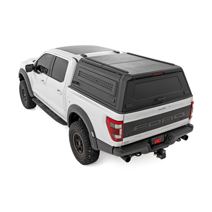 Hardtop Bed Cover, Rough Country Canopy, Ford F-150 Raptor 2021 - Present - EDK.ro