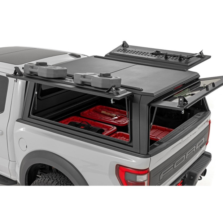 Hardtop Bed Cover, Rough Country Canopy, Ford F-150 Raptor 2021 - Present - EDK.ro