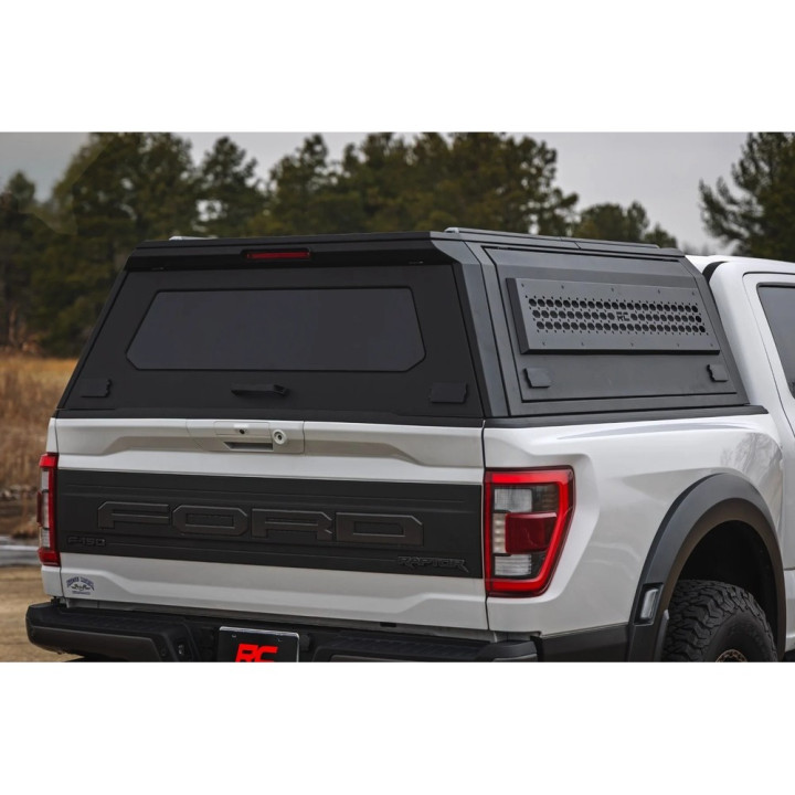 Hardtop Bed Cover, Rough Country Canopy, Ford F-150 Raptor 2021 - Present - EDK.ro