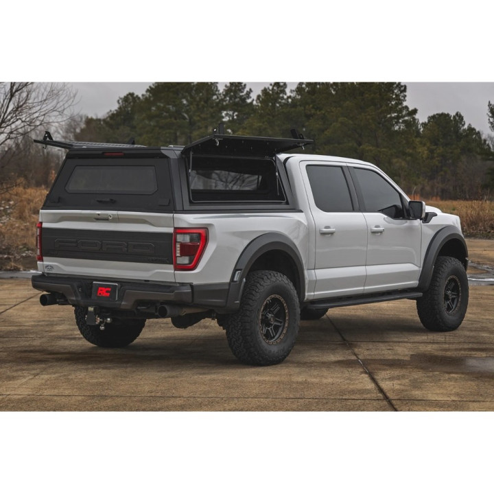 Hardtop Bed Cover, Rough Country Canopy, Ford F-150 Raptor 2021 - Present - EDK.ro