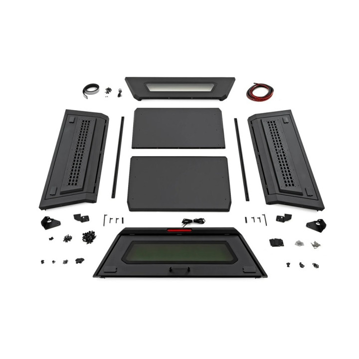 Hardtop Bed Cover, Rough Country Canopy, Ford F-150 Raptor 2021 - Present - EDK.ro