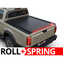 Spring Assisted Roll Top Tonneau Bed Cover, Tessera 4x4 Roll+, JAC T9 2025 - Present - EDK.ro