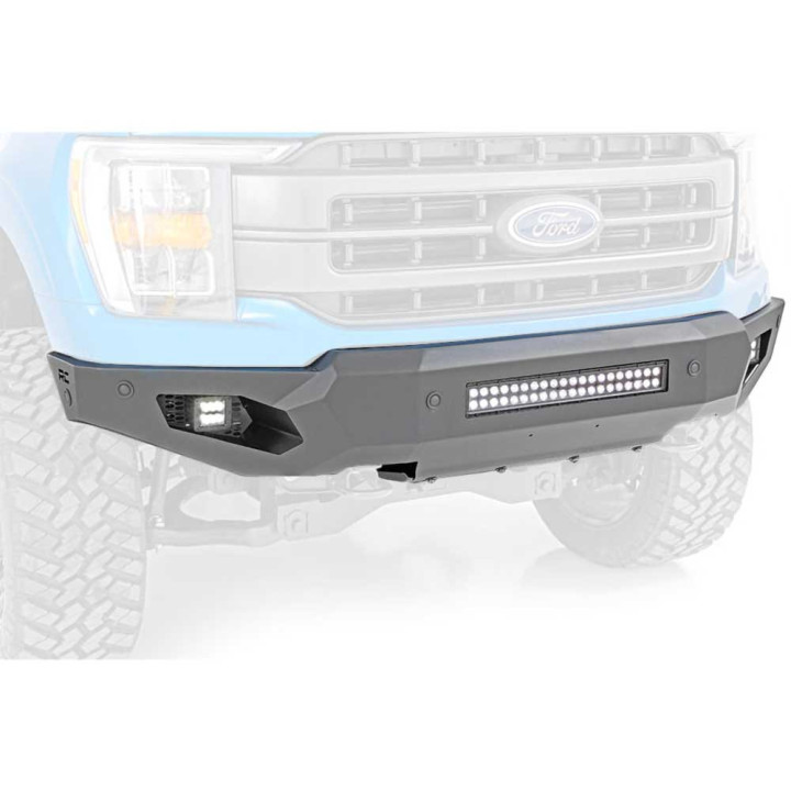 Off-Road Bullbar, Rough Country with LED Lights, Ford F-150 2021 - Present - EDK.ro