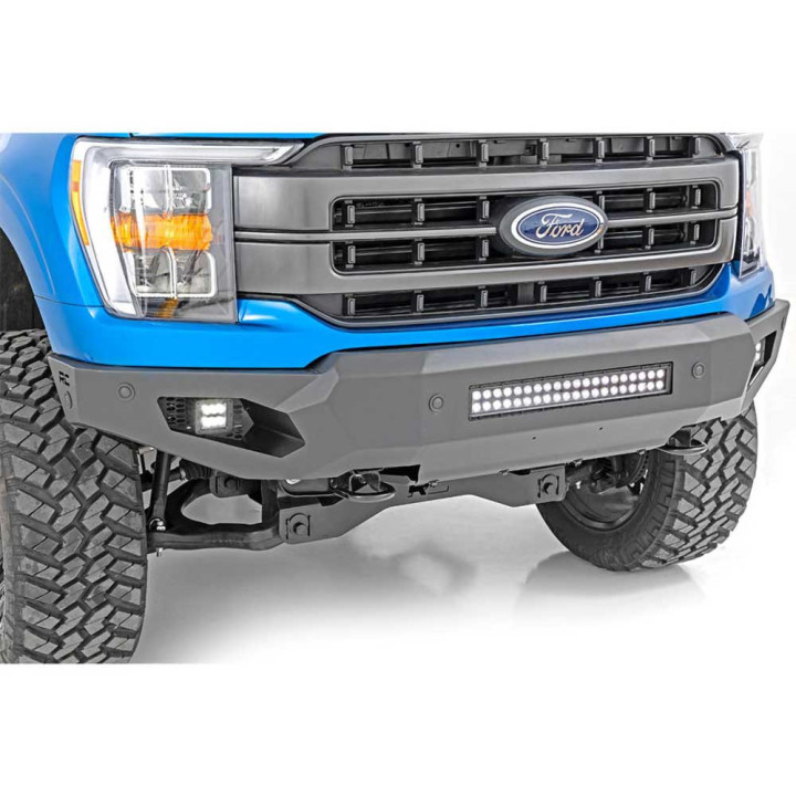 Off-Road Bullbar, Rough Country with LED Lights, Ford F-150 2021 - Present - EDK.ro