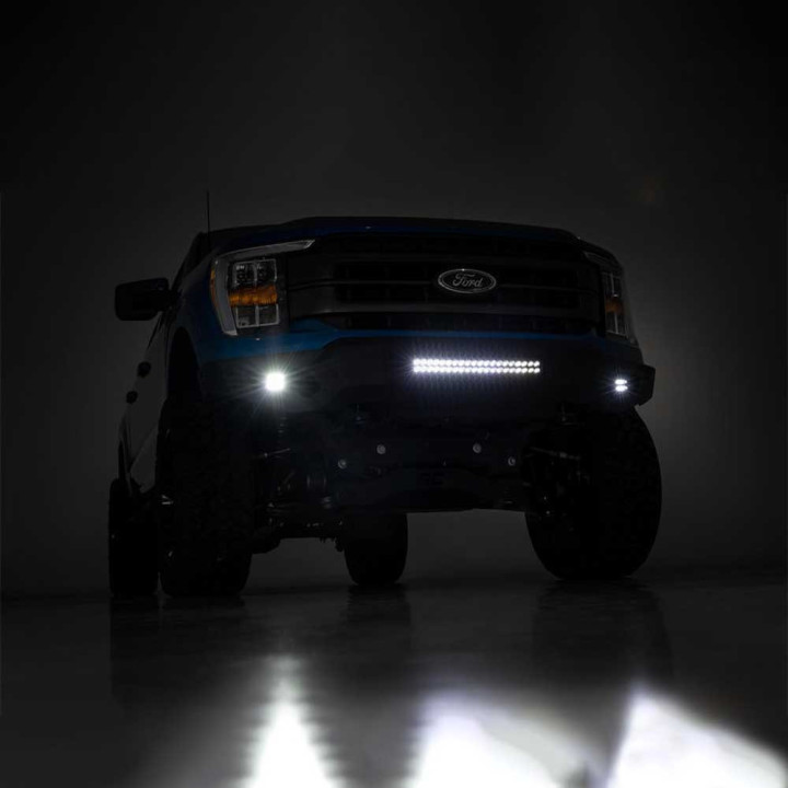 Off-Road Bullbar, Rough Country with LED Lights, Ford F-150 2021 - Present - EDK.ro