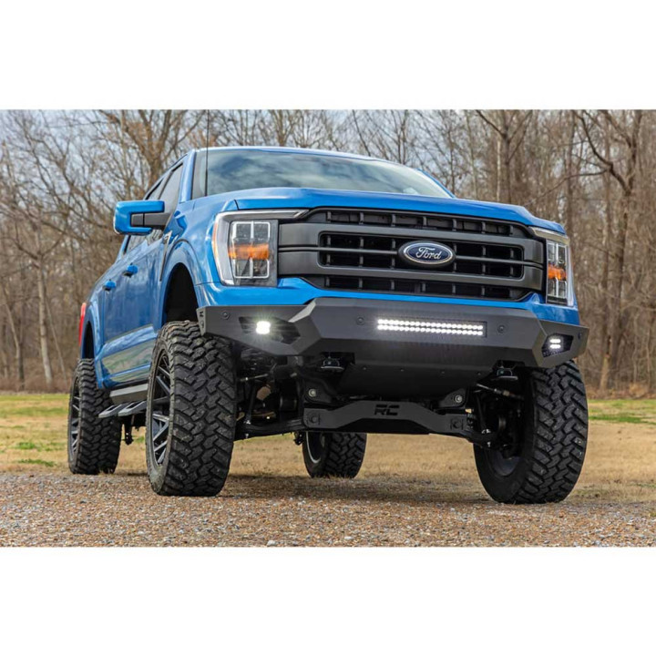 Off-Road Bullbar, Rough Country with LED Lights, Ford F-150 2021 - Present - EDK.ro