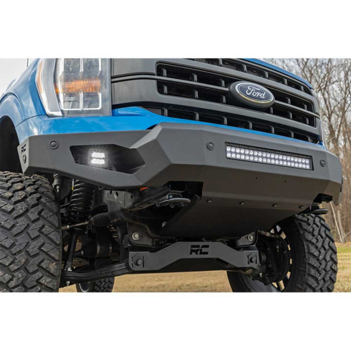 Off-Road Bullbar, Rough Country with LED Lights, Ford F-150 2021 - Present - EDK.ro