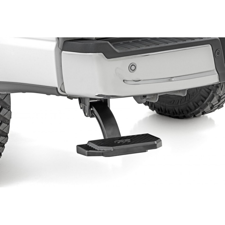 Bed Access Step, Rough Country Retractable Step, Ford F-150 2021 - Present - EDK.ro