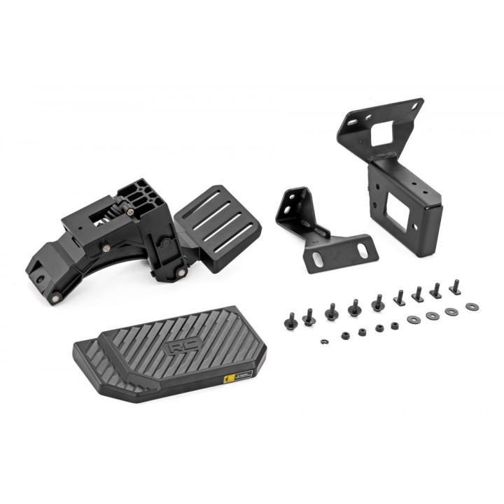 Bed Access Step, Rough Country Retractable Step, Ford F-150 2021 - Present - EDK.ro