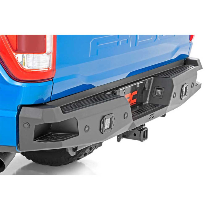 Bară de Protecție Spate, Rough Country cu Lumini LED, Ford F-150 Raptor 2021 - Prezent - EDK.ro