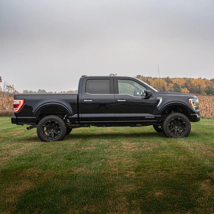 Lift Kit with Nx2 Shock Absorbers, BDS Suspension Lift 4 Inch, Ford F-150 2021 - Present - EDK.ro