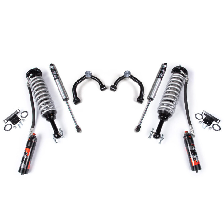 Kit Suspensie de Ridicare cu Amortizoare Fox 2.0 și 2.5 Performance, BDS Suspension 4WD Lift 2 Inch, Ford F-150 2021 - Prezent -