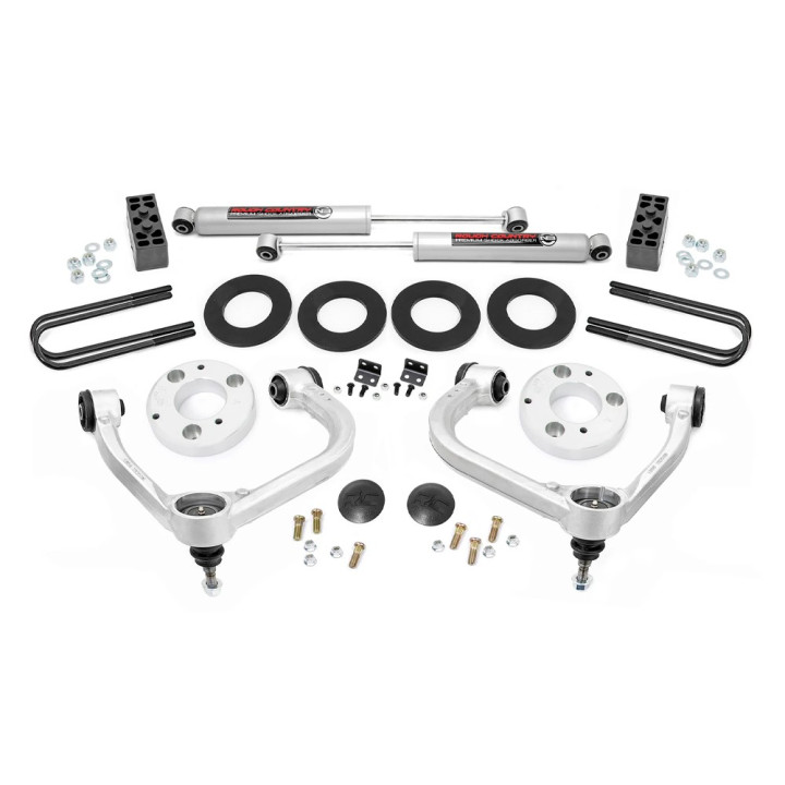 Suspension Lift Kit, Rough Country Lift 3 Inch, Ford F-150 2021 - Present - EDK.ro