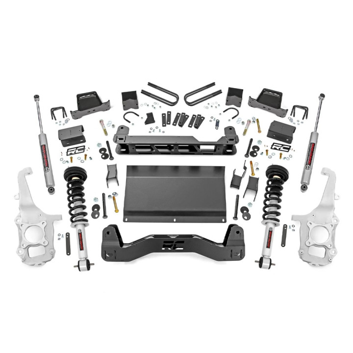 Suspension Lift Kit, Rough Country Lift 6 Inch, Ford F-150 2021 - Present - EDK.ro
