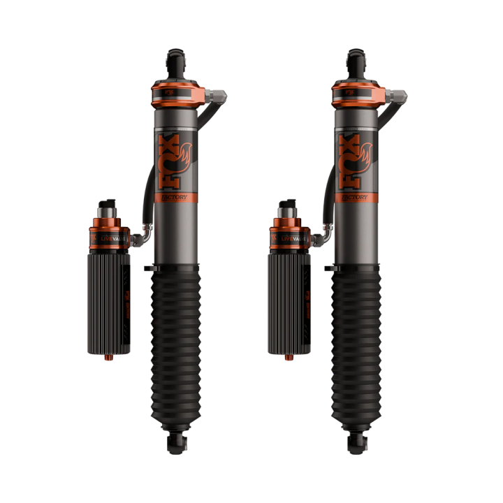 Set Amortizoare, FOX Factory Race 3.2 Live Valve Rezervor Lift 2-2.5 Inch, Ford F-150 2021 - Prezent - EDK.ro