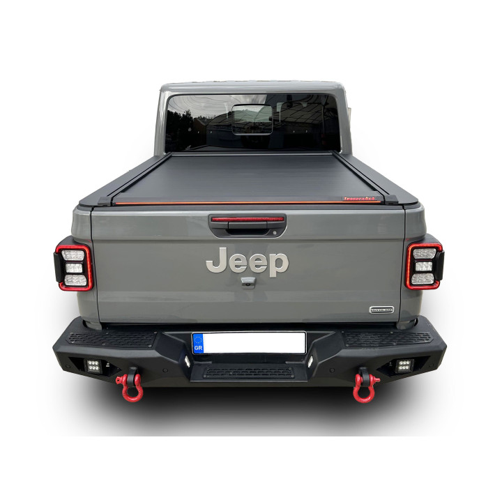 Spring Assisted Roll Top Tonneau Bed Cover, Tessera 4x4 Roll+, Jeep Gladiator 2020 - Present - EDK.ro