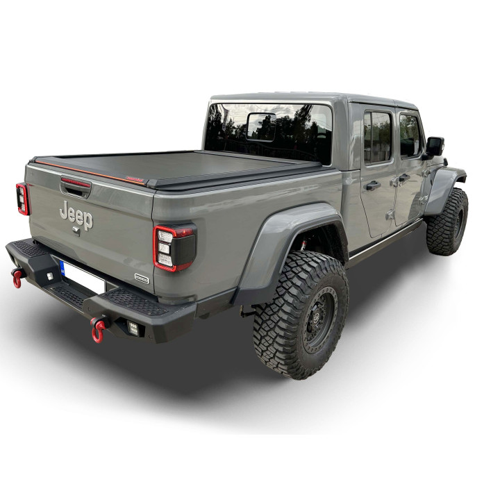 Spring Assisted Roll Top Tonneau Bed Cover, Tessera 4x4 Roll+, Jeep Gladiator 2020 - Present - EDK.ro