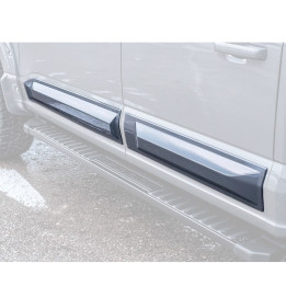 Door Rocker Panel Set, Air Design, Ford F-150 2021 - Present - EDK.ro