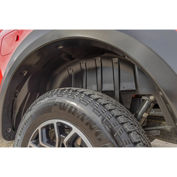 Rear Wheel Well Liners, Rough Country, Ford F-150 2021 - Present - EDK.ro