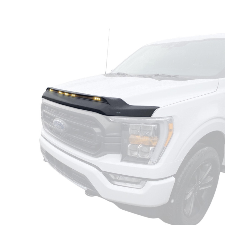 Hood Shield Protector, Husky Liners Aeroskin Lightshield Pro, Ford F-150 2021 - Present - EDK.ro