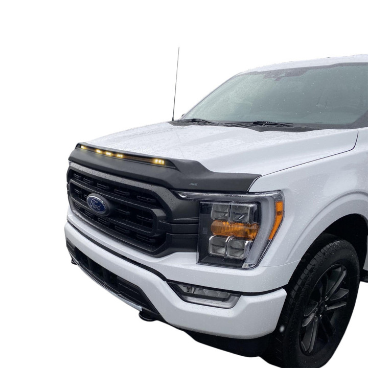 Hood Shield Protector, Husky Liners Aeroskin Lightshield Pro, Ford F-150 2021 - Present - EDK.ro