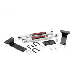 Dual Steering Stabilizer, Rough Country N3 Premium Lift 2-8 Inch, Ford F-250 / F-350 1999 - 2004 - EDK.ro