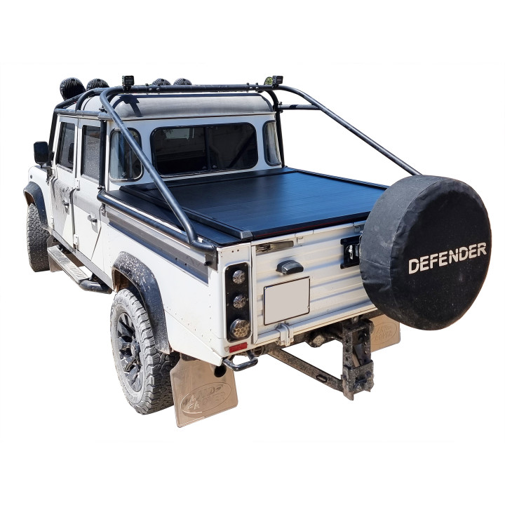 Spring Assisted Roll Top Tonneau Bed Cover, Tessera 4x4 Roll+, Land Rover Defender 130 - EDK.ro
