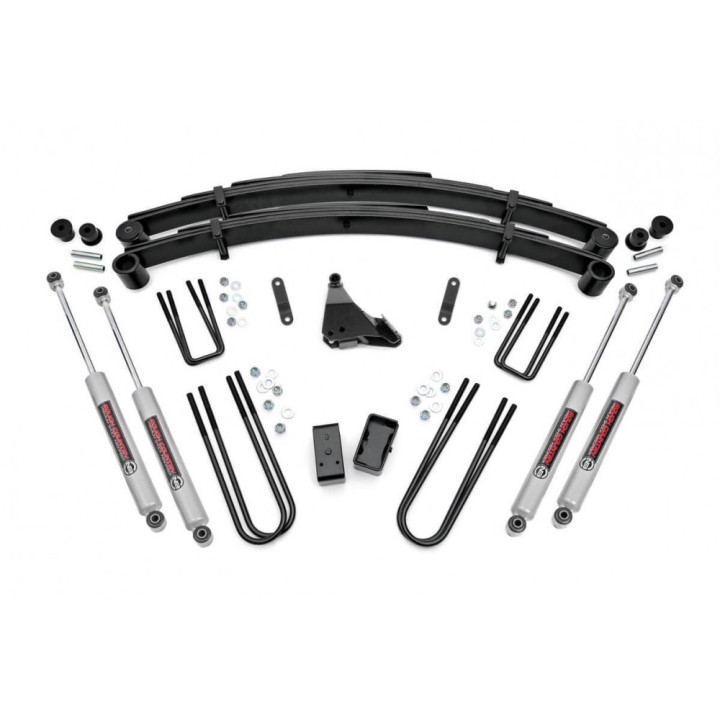 Lift Kit, Rough Country Lift 4 Inch, Ford F-250 / F-350 1999 - 2004 - EDK.ro