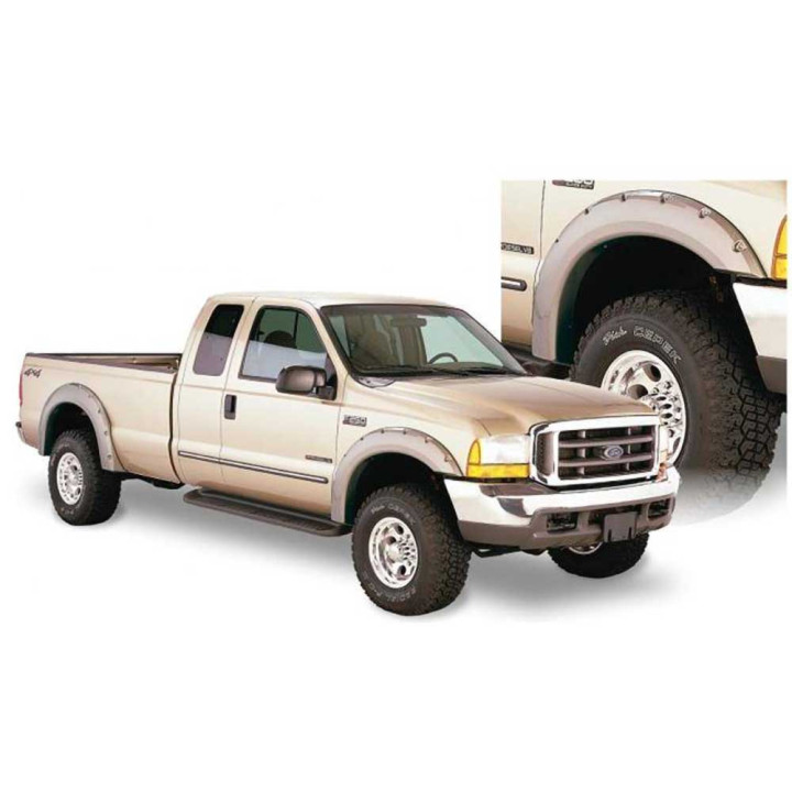 Front and Rear Fender Flares, Husky Liners Pocket Style, Ford F-250 / F-350 1999 - 2007 - EDK.ro