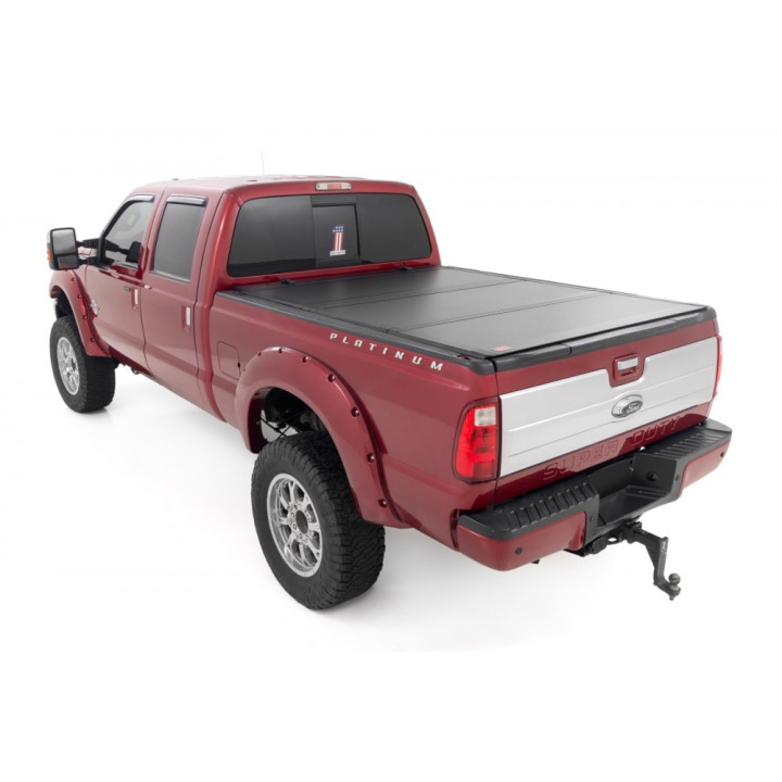 Lid Tonneau Bed Cover, Rough Country Tri-Fold, Chevrolet Colorado / GMC Canyon Bed Length 6.10 Feet 2014 - 2085 - EDK.ro