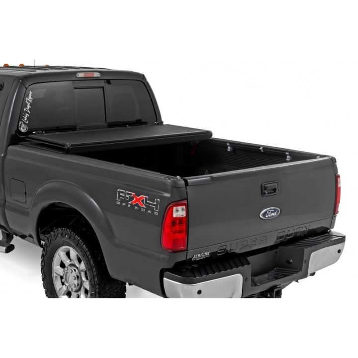Închidere de Benă Tip Capac, Rough Country Tri-Fold, Chevrolet Colorado / GMC Canyon Lungime Benă 6.10 Feet 2014 - 2106 - EDK.ro