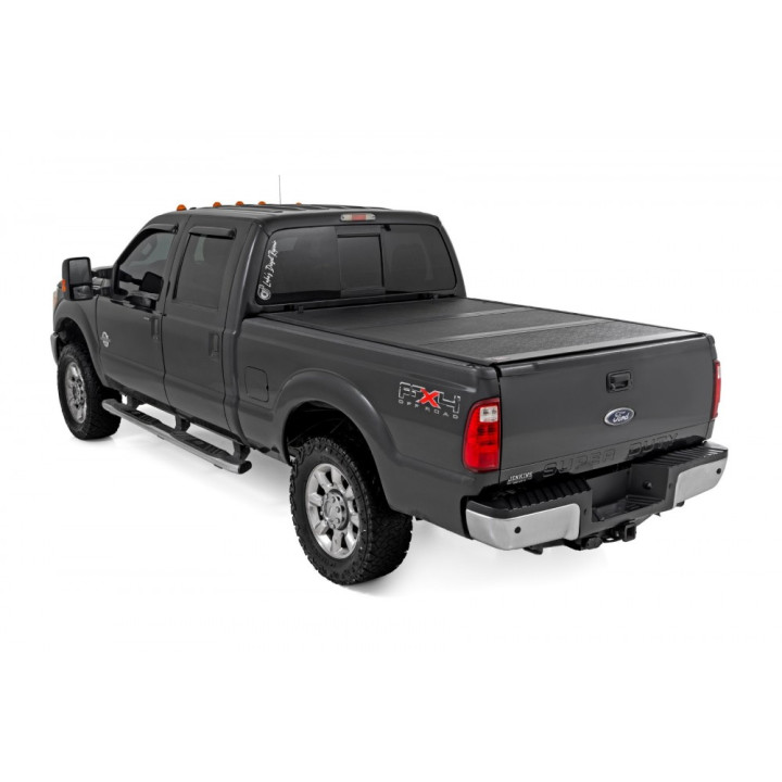 Închidere de Benă Tip Capac, Rough Country Tri-Fold, Chevrolet Colorado / GMC Canyon Lungime Benă 6.10 Feet 2014 - 2106 - EDK.ro