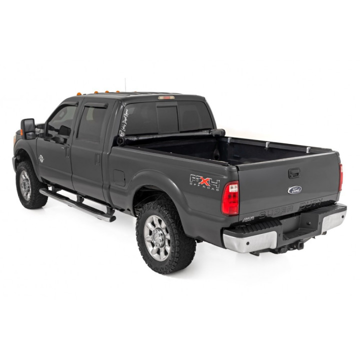 Soft Top Tonneau Bed Cover, Rough Country Roll, Ford F-250 / F-350 Bed Length 6.9 Feet 1999 - Present - EDK.ro