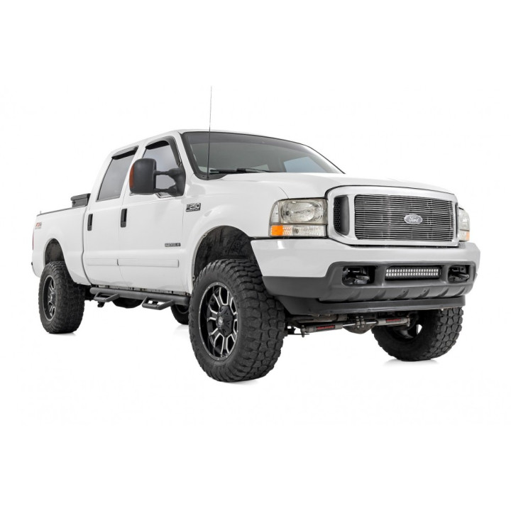 Side Steps, Rough Country Nerf Step, Ford F-250 / F-350 1999 - 2016 - EDK.ro