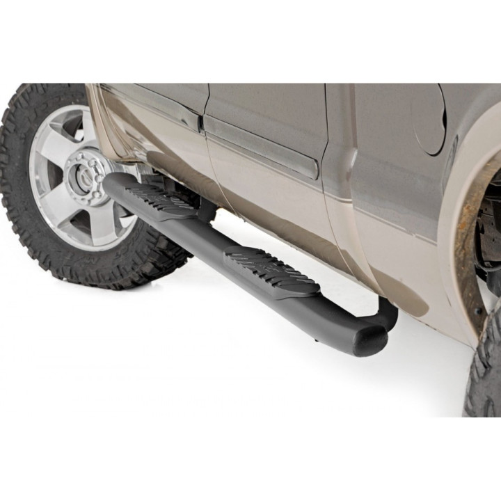 Praguri Laterale, Rough Country Oval Nerf Step, Ford F-250 / F-350 1999 - 2016 - EDK.ro