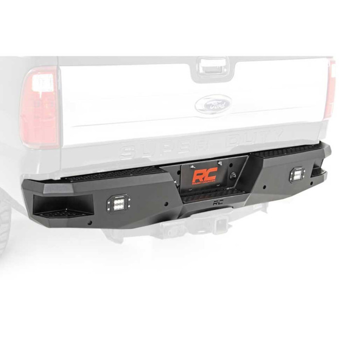 Rear Protection Bar, Rough Country with LED Lights, Ford F-250 / F-350 1999 - 2016 - EDK.ro