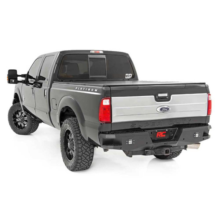 Bară de Protecție Spate, Rough Country cu Lumini LED, Ford F-250 / F-350 1999 - 2016 - EDK.ro