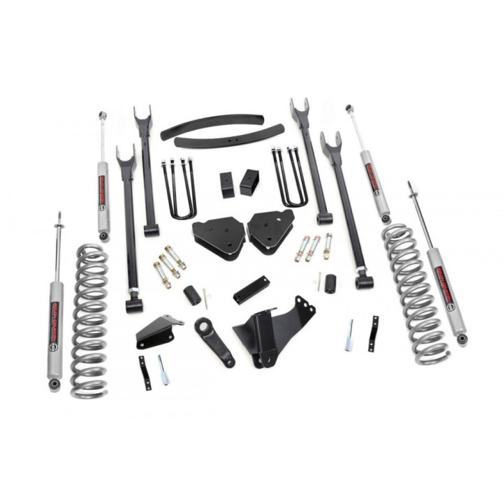 Lift Kit, Rough Country Petrol Lift 6 Inch, Ford F-250 / F-350 2005 - 2007 - EDK.ro